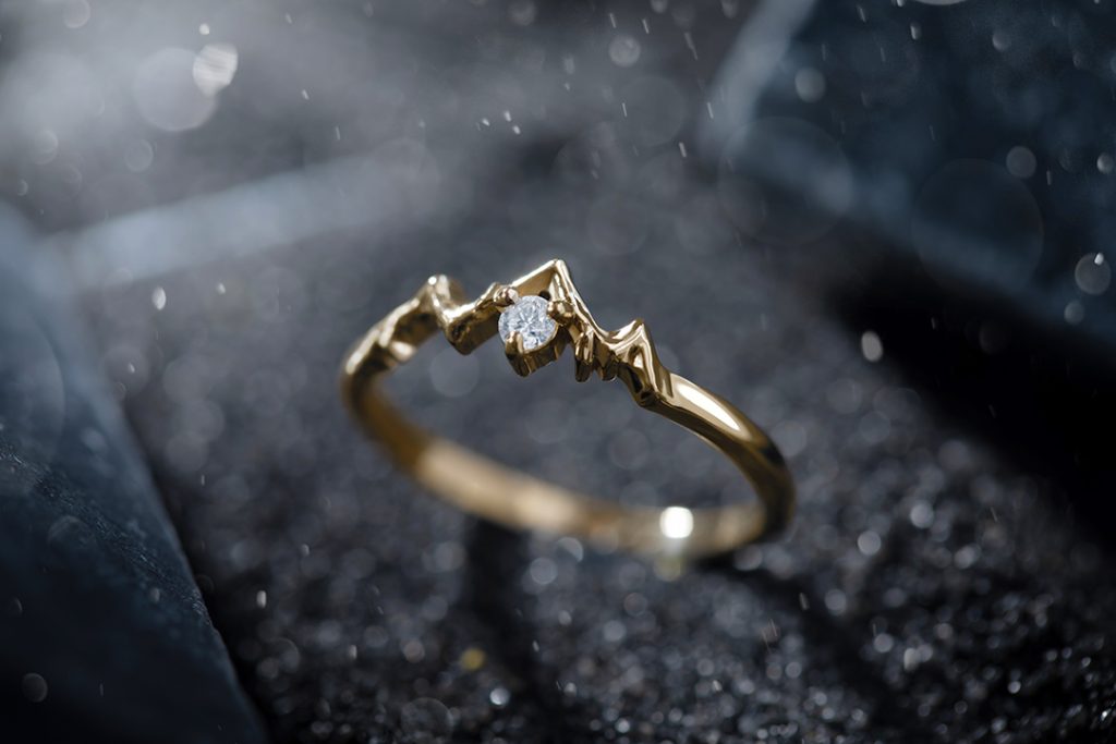 romantyczne zaręczyny w górach